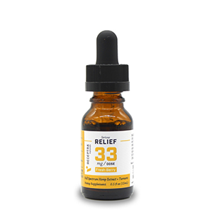 Serious Relief + Turmeric Tincture 33mg/dose (0.5oz)