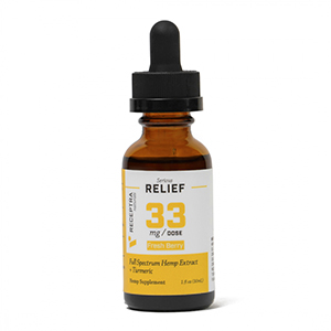Serious Relief + Turmeric Tincture 33mg/dose (1oz)