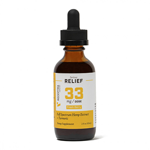 Serious Relief + Turmeric Tincture 33mg/dose (2oz)