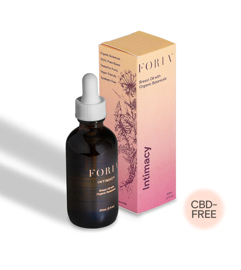 FORIA – Intimacy Breast Oil with Organic Botanicals