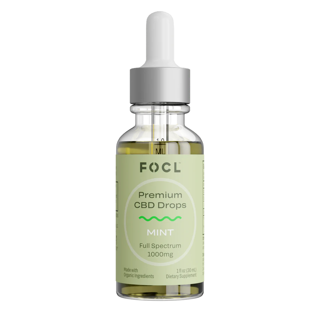 FOCL – Premium Full Spectrum CBD Drops (1000 mg)
