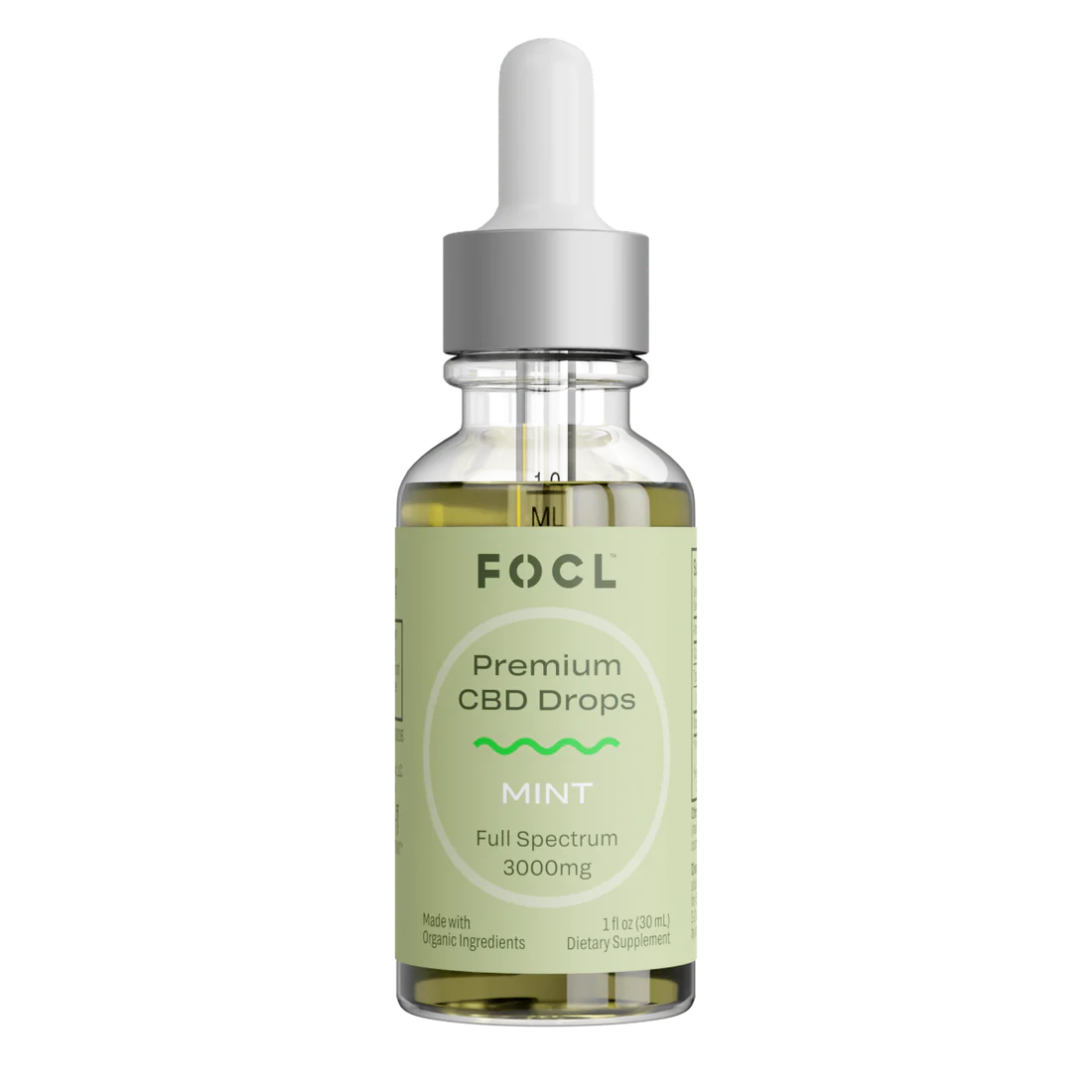 FOCL – Premium Full Spectrum CBD Drops (3000 mg)