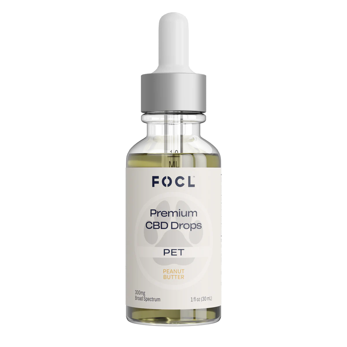 FOCL – Premium CBD Pet Drops available in 3 different flavors