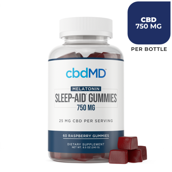 bottle of cbd gummies for sleep