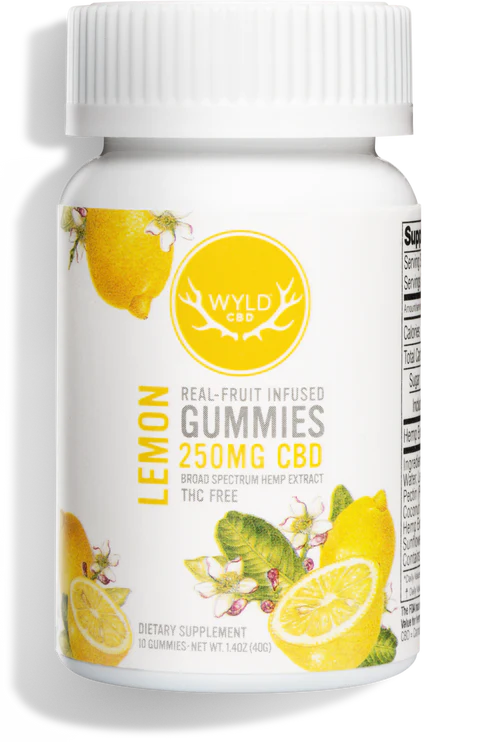 Lemon Gummies THC FREE 250 mg CBD