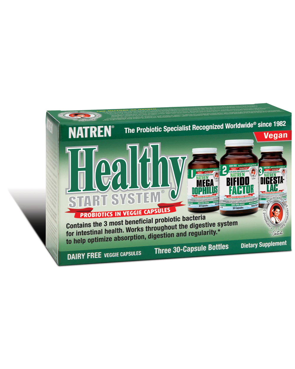 Natren Probiotics Healthy Start System – Capsules